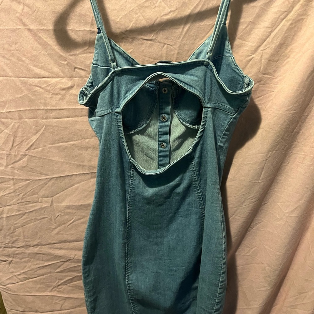 Iris Light Blue Denim Top